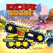 Escape Drive Game Logo - High-Speed Racing Action
