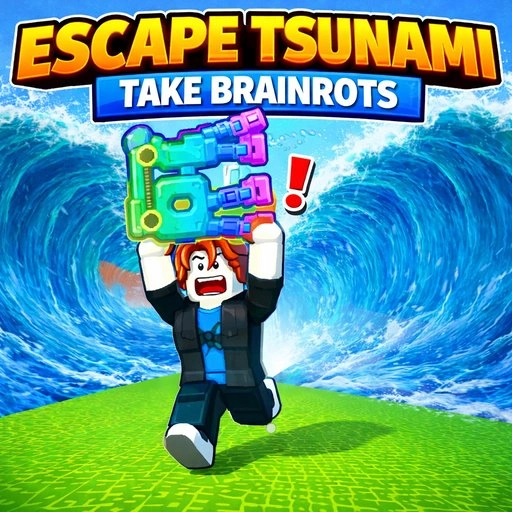 Escape Tsunami for Brainrots logo