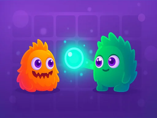 Monster Boom Boom Game Logo - Strategic Puzzle Adventure