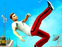 Wacky Flip Game Logo - Parkour Stunt Simulator